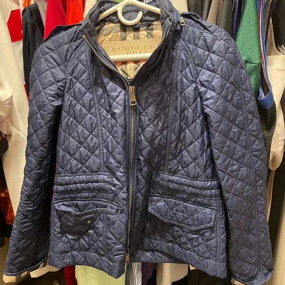 Burberry Small Quilted Jacket with Hood - Picture 1 of 5